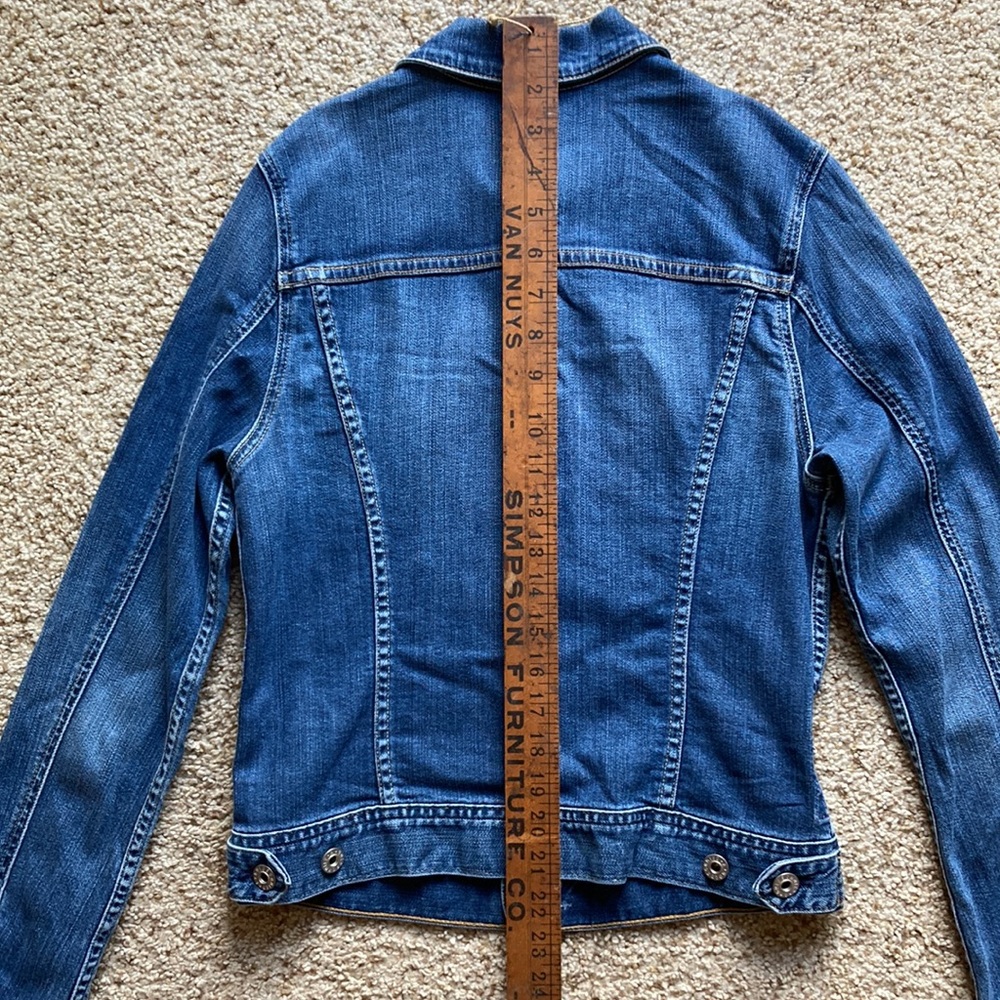 AG Adriano Goldschmied Light Blue Denim Jacket - Picture 14 of 14